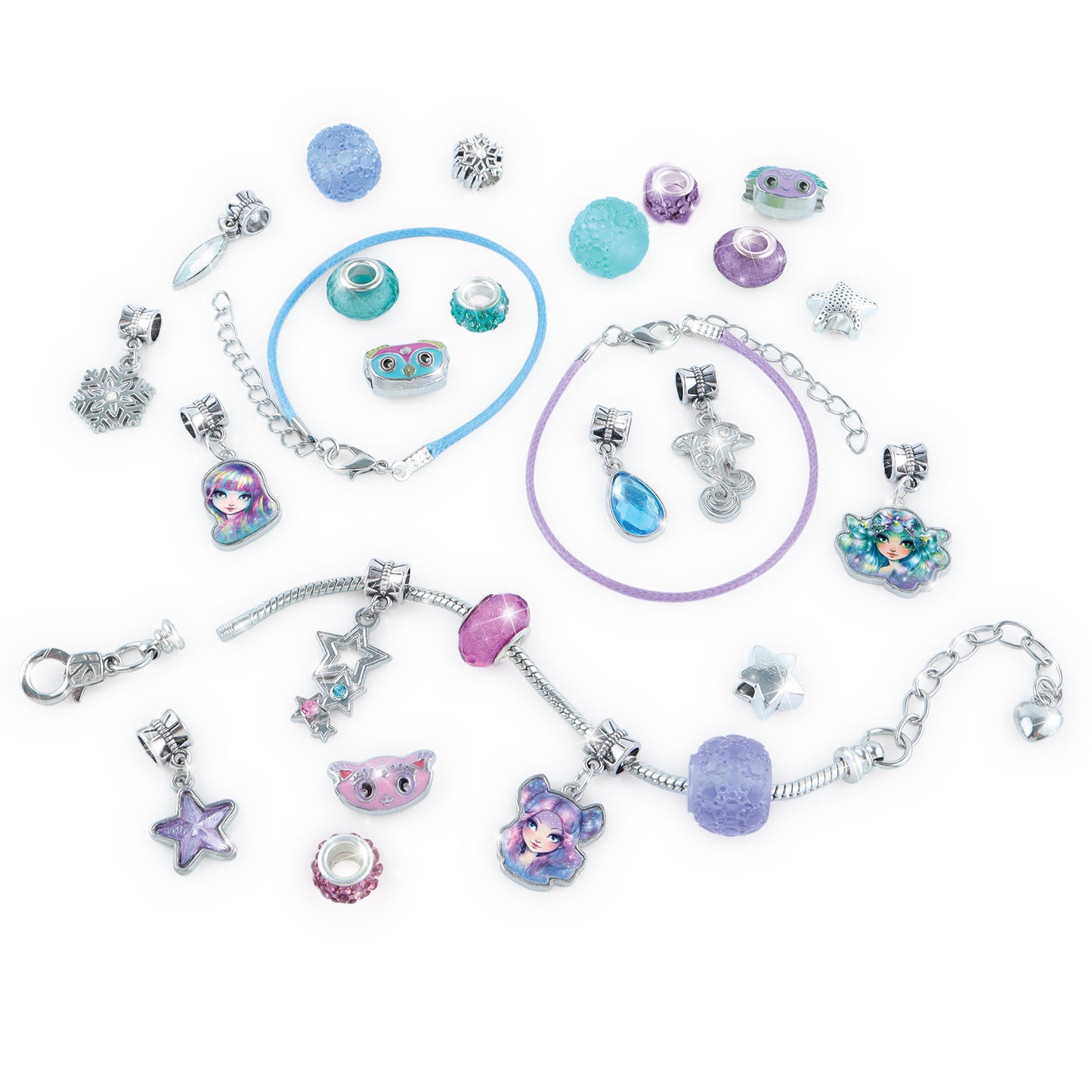Nebulous Stars - Charm Bracelet Set