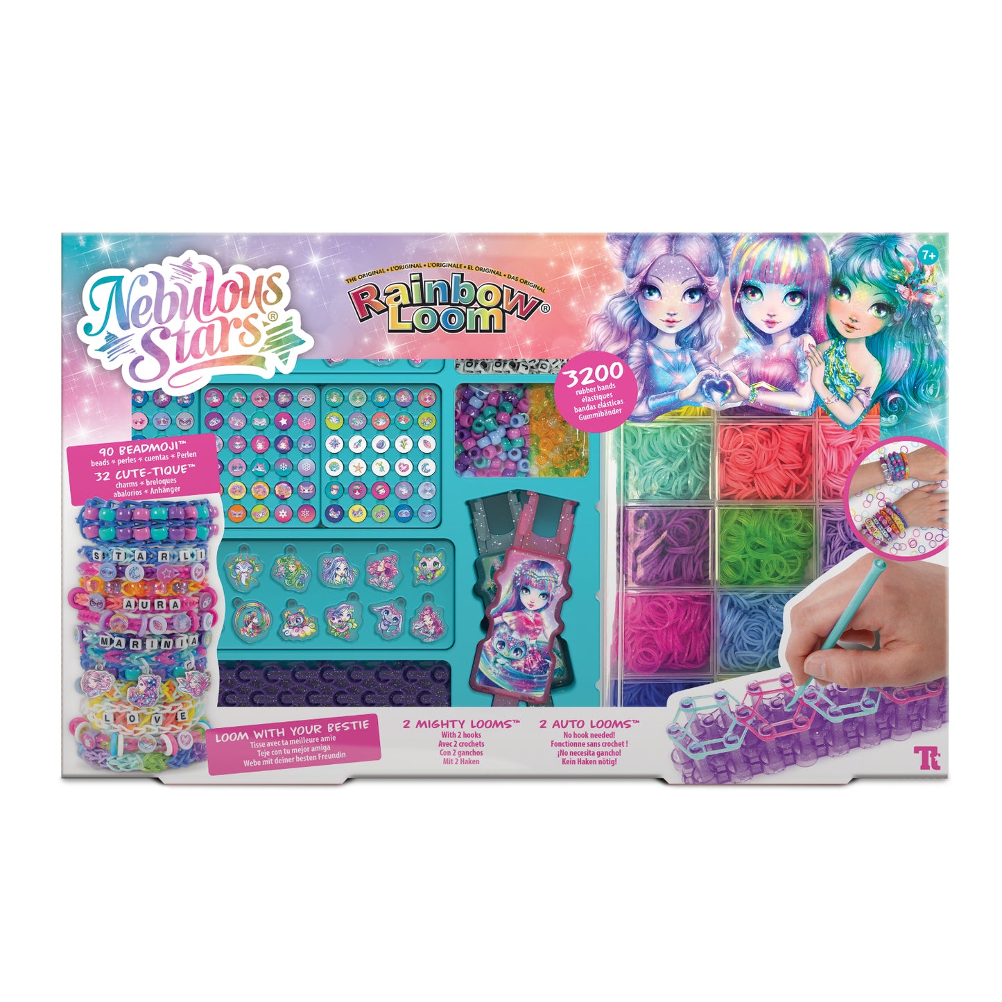 Rainbow Loom - Nebulous Stars Besties Forever Set