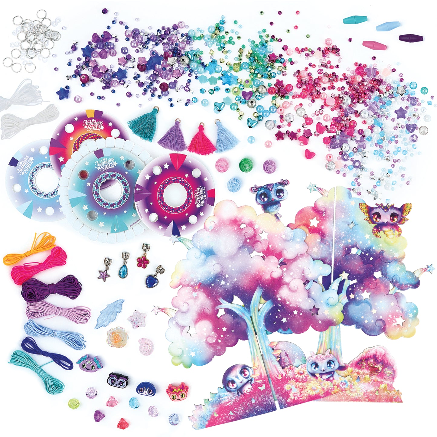 Nebulous Stars - Celestial Jewelry Tree