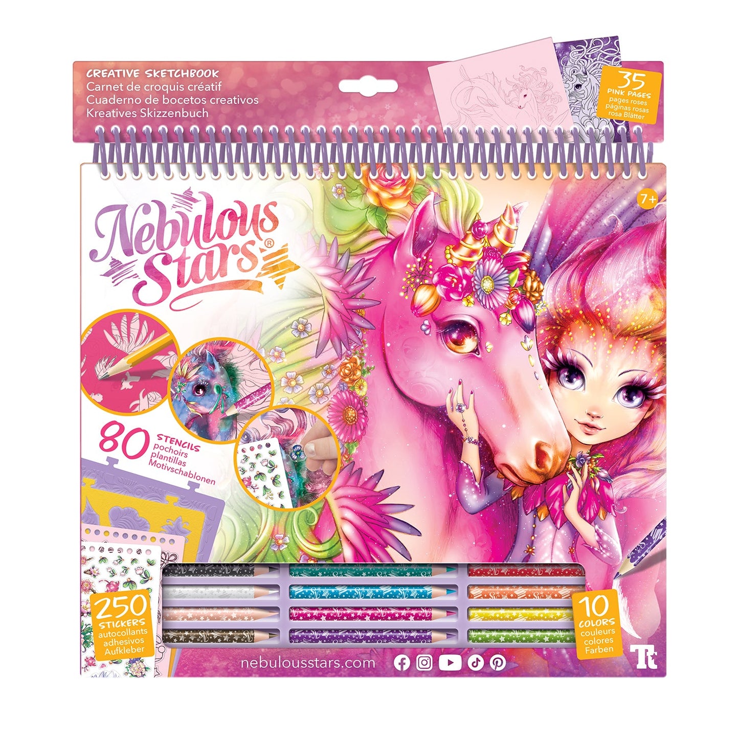 Large Creative Sketchbook - Forest - Lilyaz & Viviaz