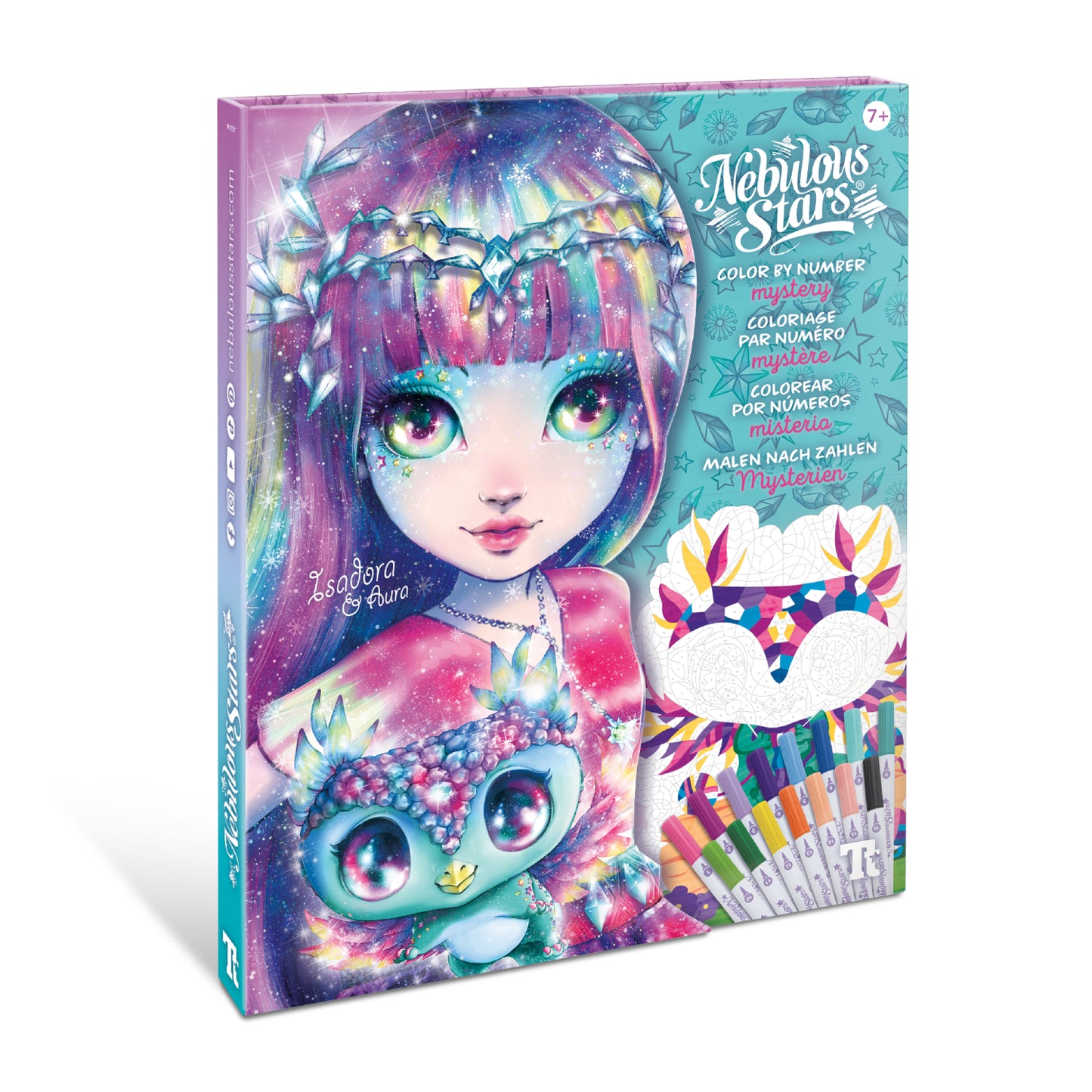 Nebulous Stars - Color by Number Book Set - Mystery