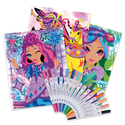 Nebulous Stars - Color by Number Book Set - Mystery