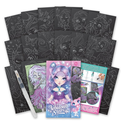 Watercolor-to-Go 16pg Book (Pitch Black)