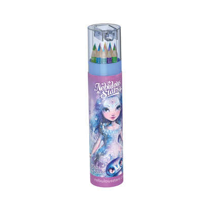 Nebulous Stars - Sketch & Color Pencil Tube