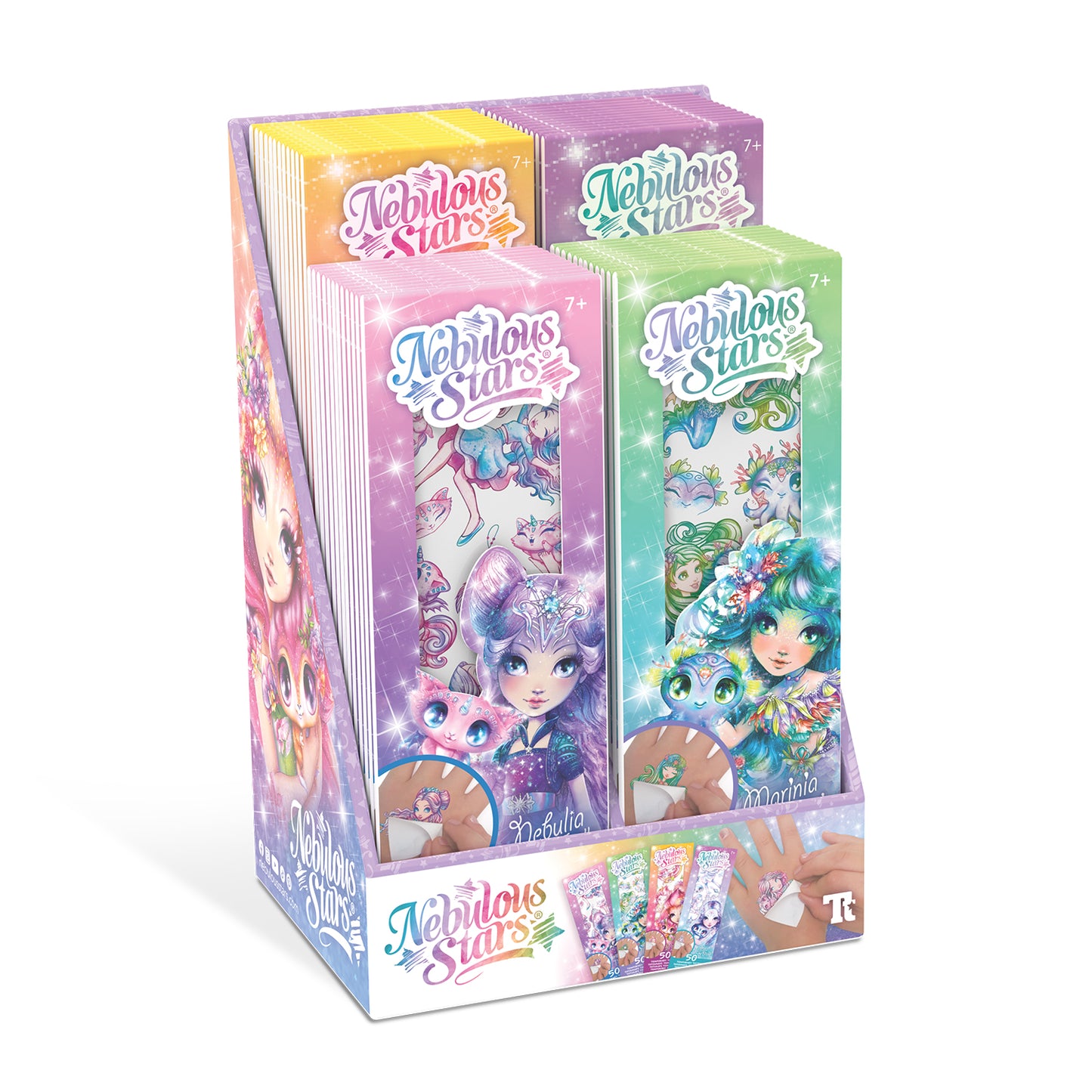 Nebulous Stars - Temporary Tattoo Mini Pad (Assorted)