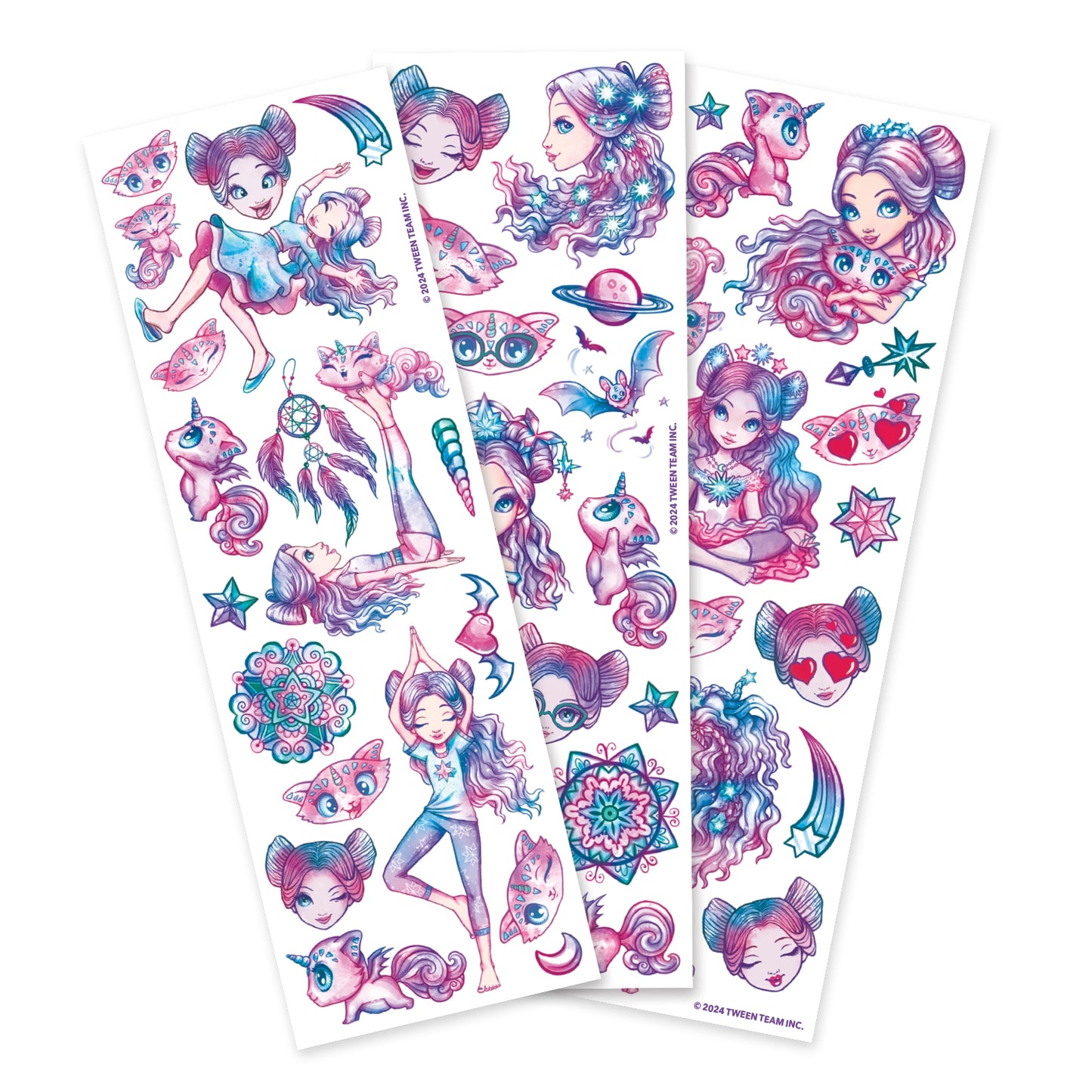 Nebulous Stars - Temporary Tattoo Mini Pad (Assorted)
