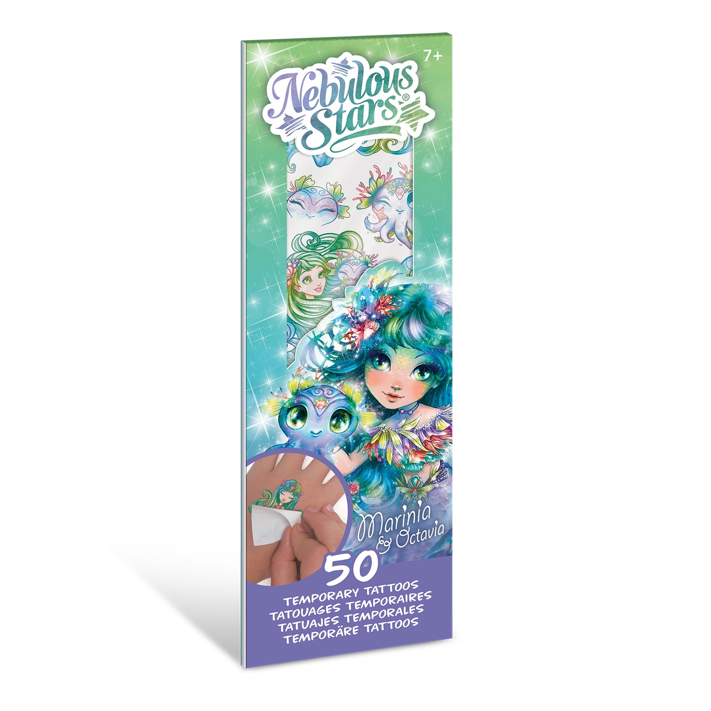 Nebulous Stars - Temporary Tattoo Mini Pad (Assorted)