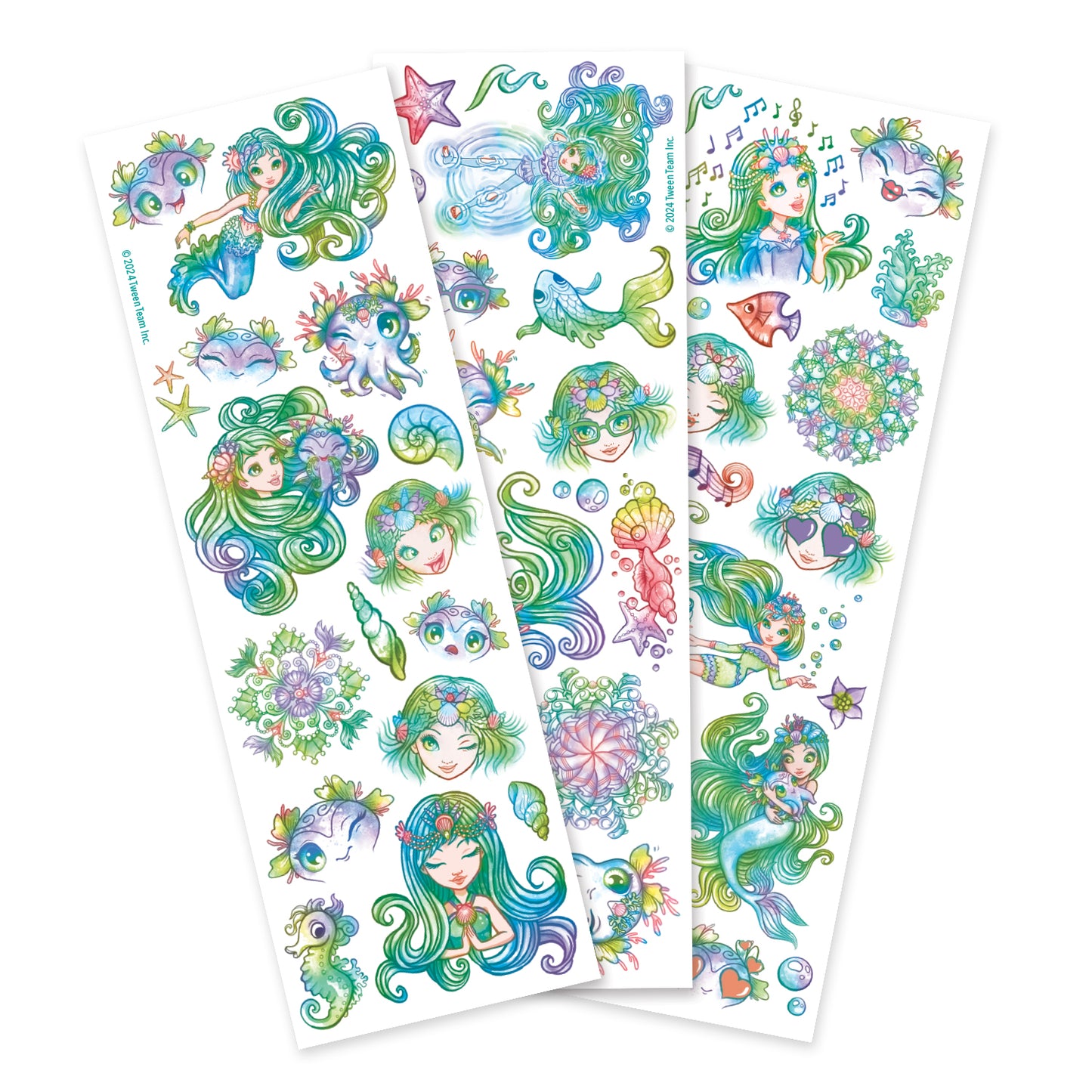 Nebulous Stars - Temporary Tattoo Mini Pad (Assorted)