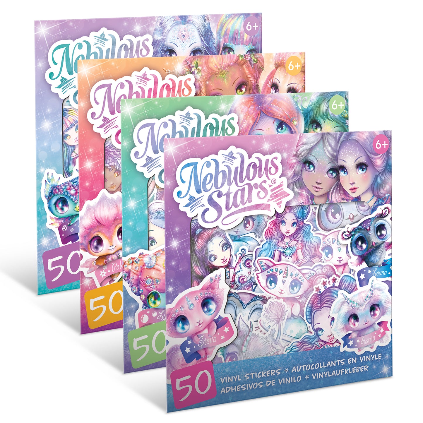 Nebulous Stars - Decorative Vinyl Stickers (Assorted)