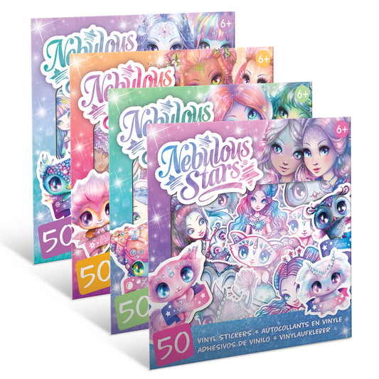 Nebulous Stars - Decorative Vinyl Stickers (Assorted)