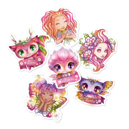 Nebulous Stars - Decorative Vinyl Stickers (Assorted)