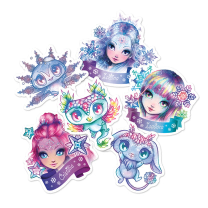 Nebulous Stars - Decorative Vinyl Stickers (Assorted)