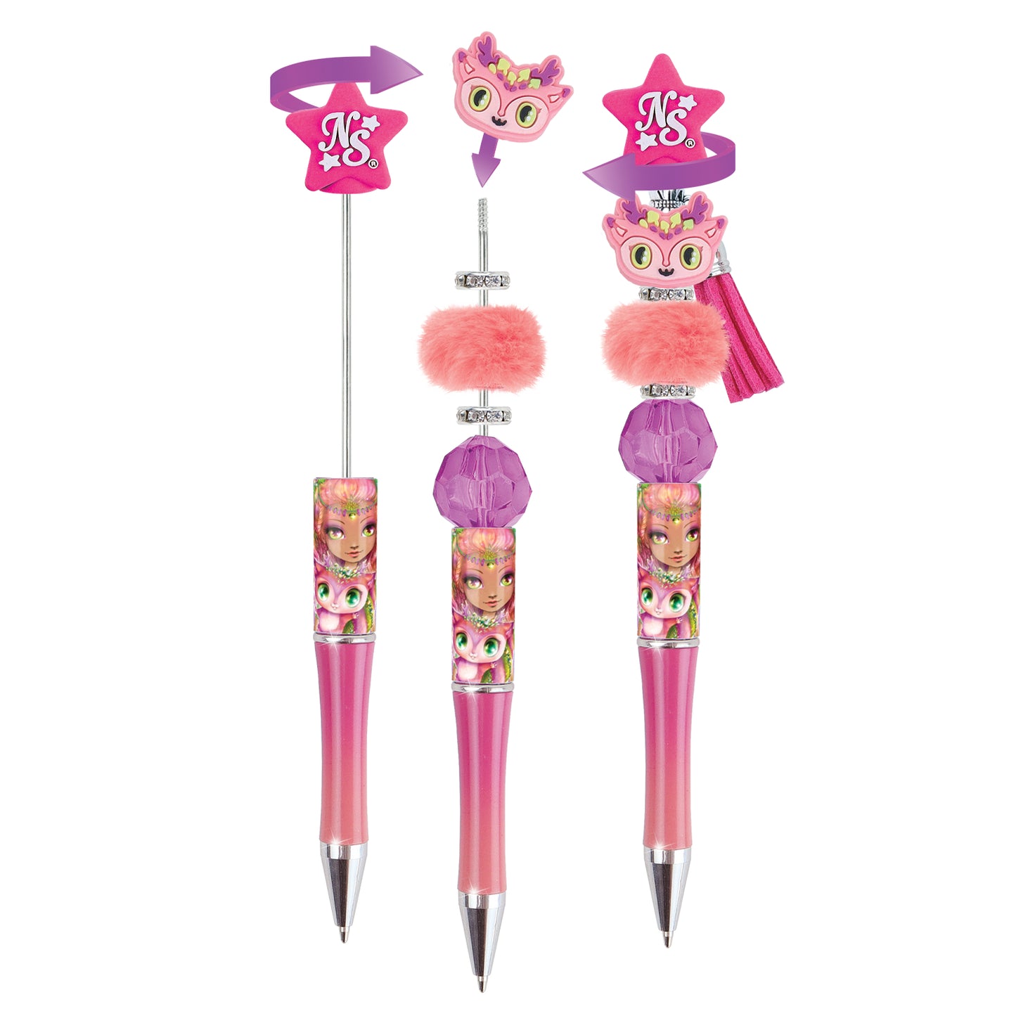 Nebulous Stars - Beadable Pen and Bracelet Set