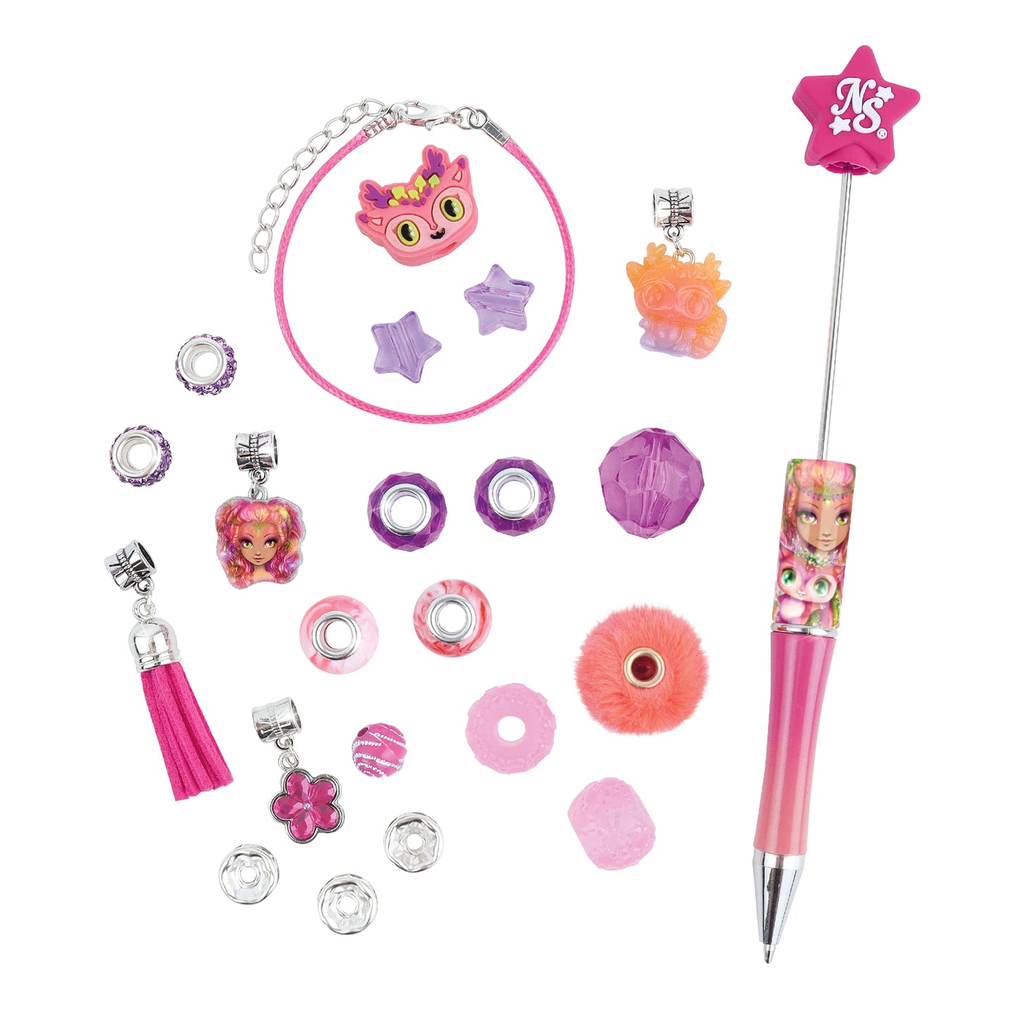 Nebulous Stars - Beadable Pen and Bracelet Set