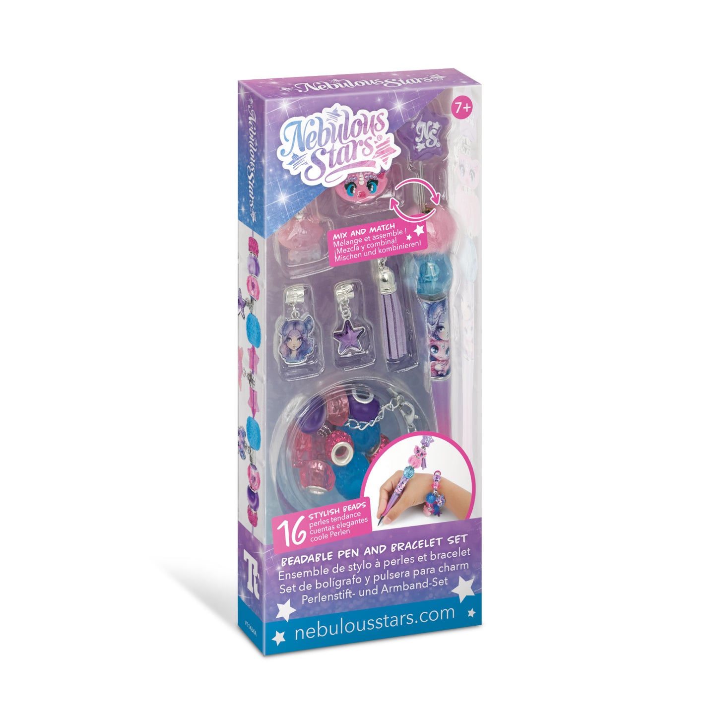 Nebulous Stars - Beadable Pen and Bracelet Set