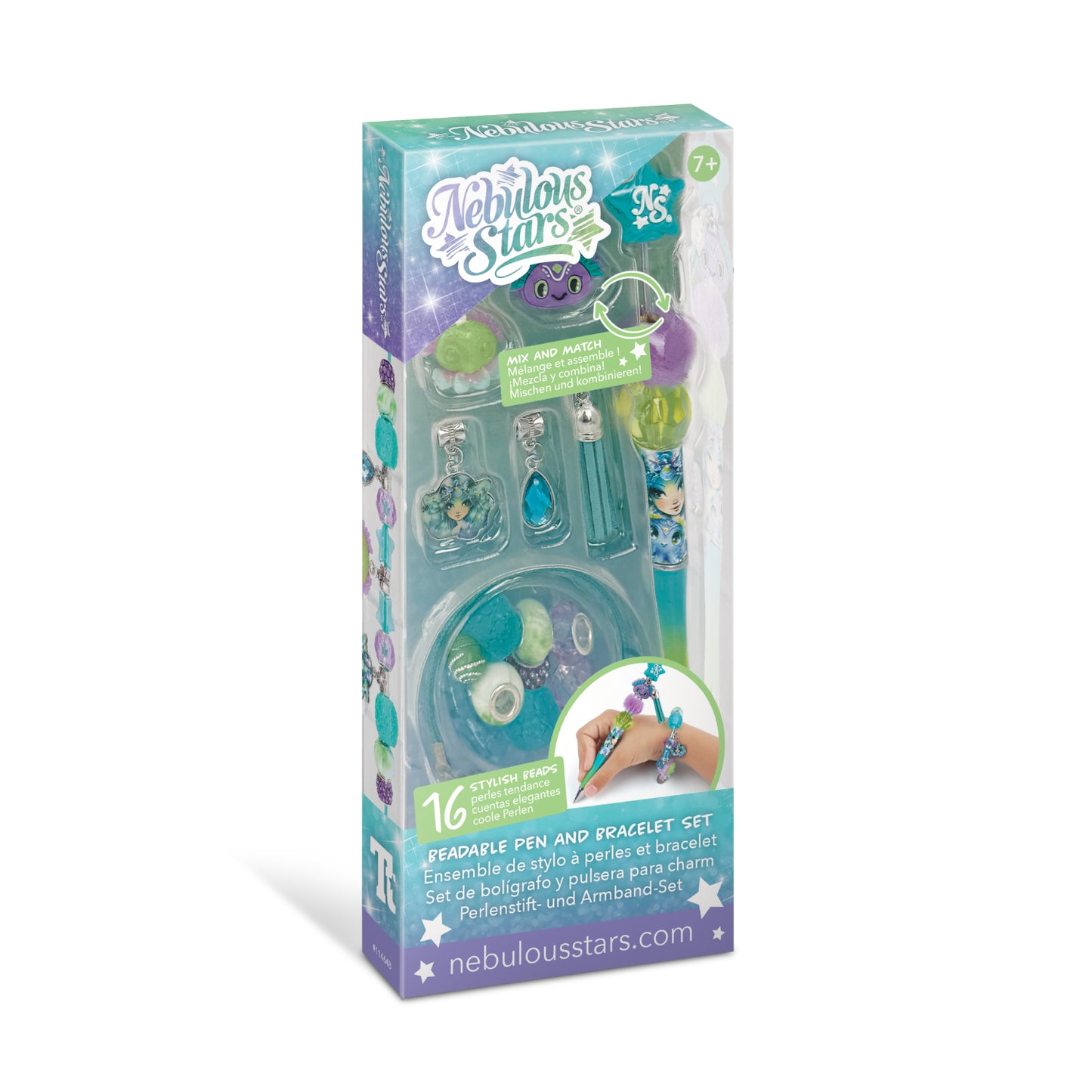 Nebulous Stars - Beadable Pen and Bracelet Set