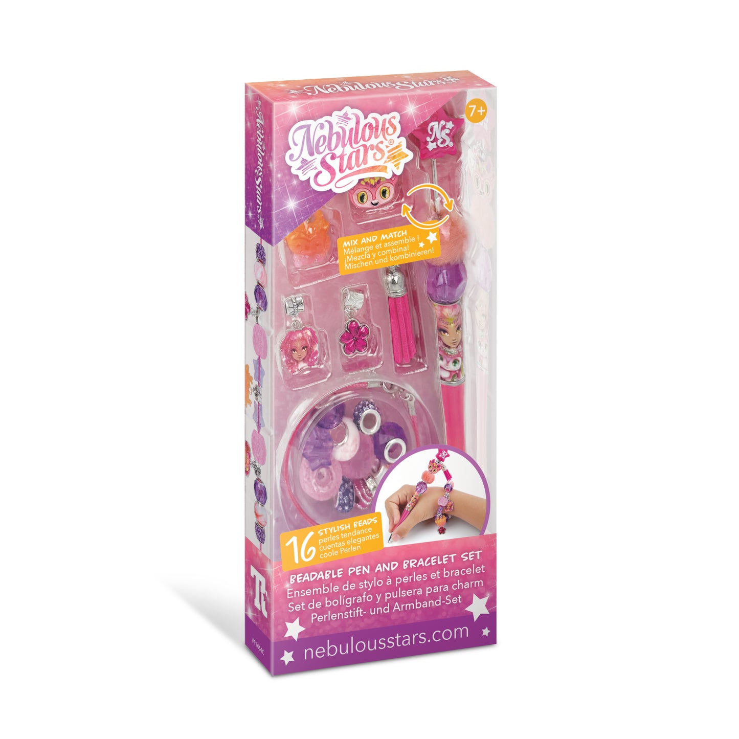 Nebulous Stars - Beadable Pen and Bracelet Set