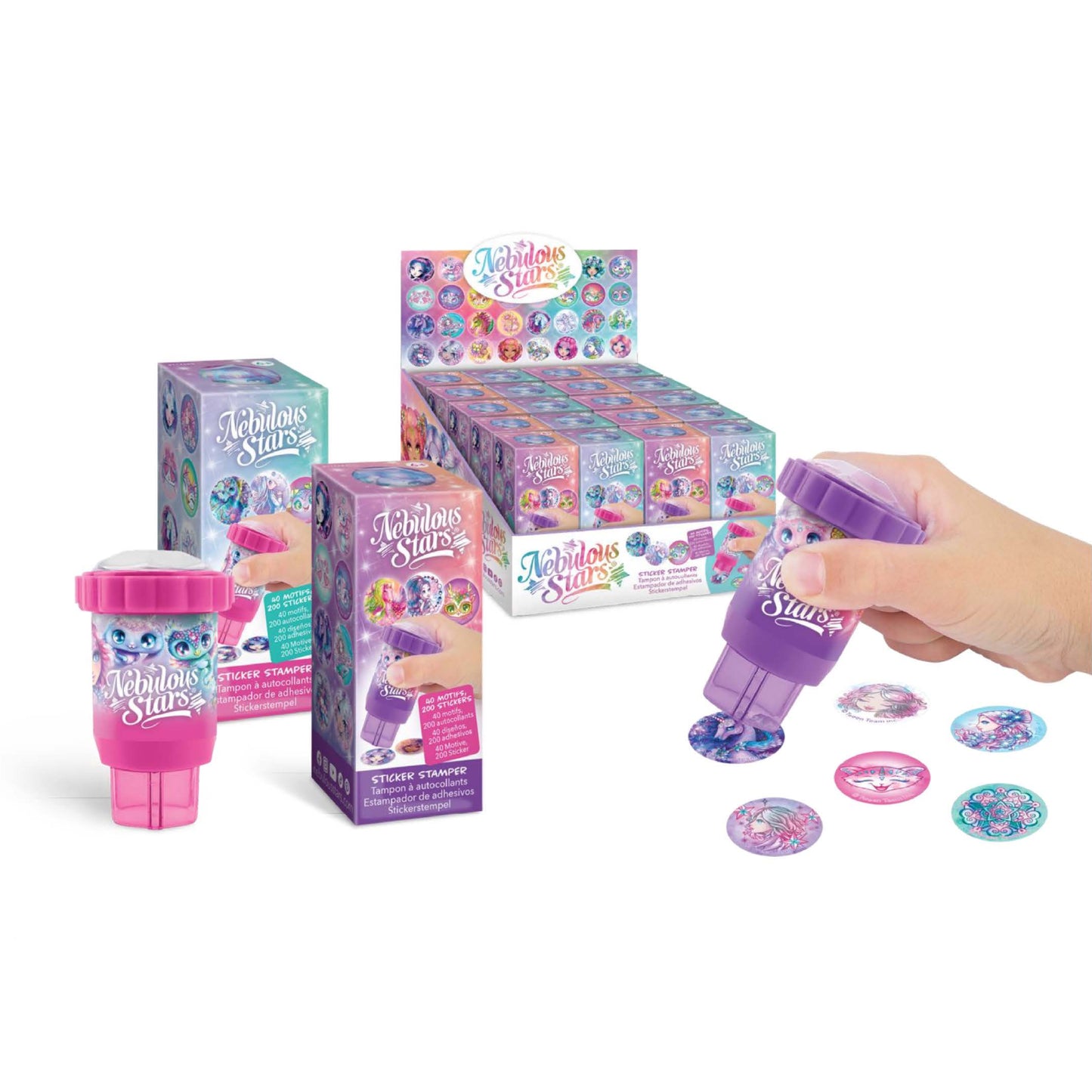 Nebulous Stars - Sticker Stamper