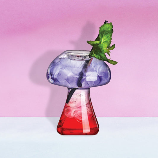 Disco Mushroom Glass