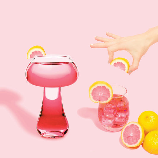 Disco Mushroom Glass