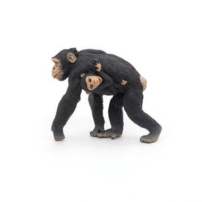 Papo - Chimpanzee and Baby Figurine