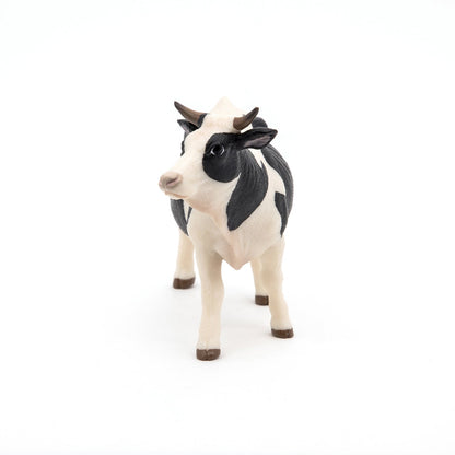 Papo - Black and White Cow Figurine
