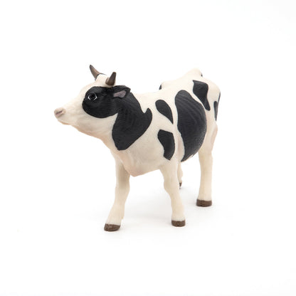 Papo - Black and White Cow Figurine