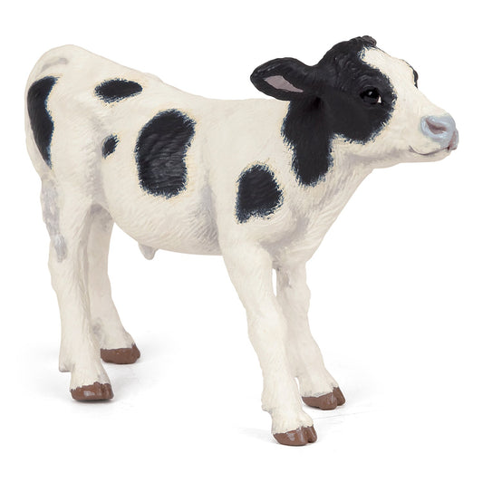 Papo - Black and White Calf Figurine