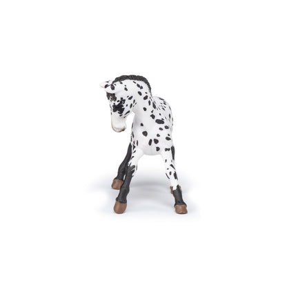 Papo - Black Appaloosa Foal Figurine