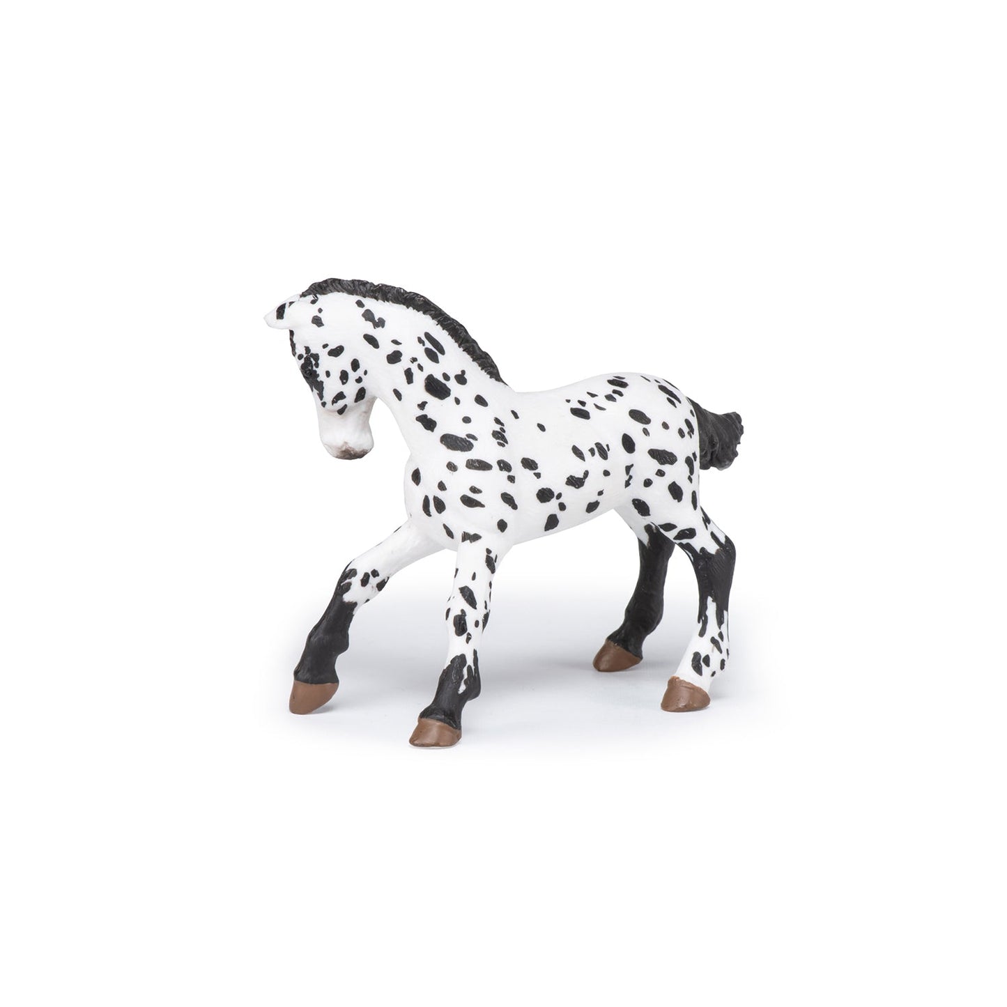 Papo - Black Appaloosa Foal Figurine
