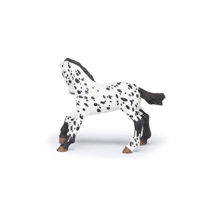 Papo - Black Appaloosa Foal Figurine