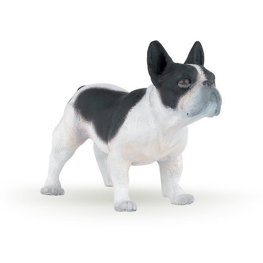 Papo - Black and White French Bulldog Figurine