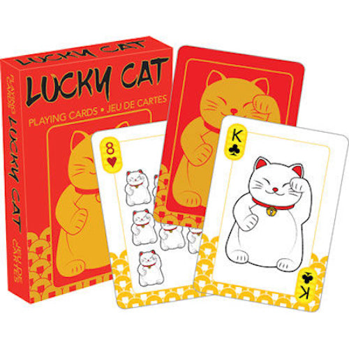 Lucky Cat Playing Cards