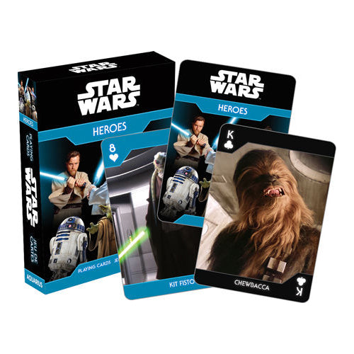 Star Wars - Light Side Heroes Playing Cards