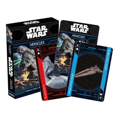 Star Wars - Vehicles Playing Cards