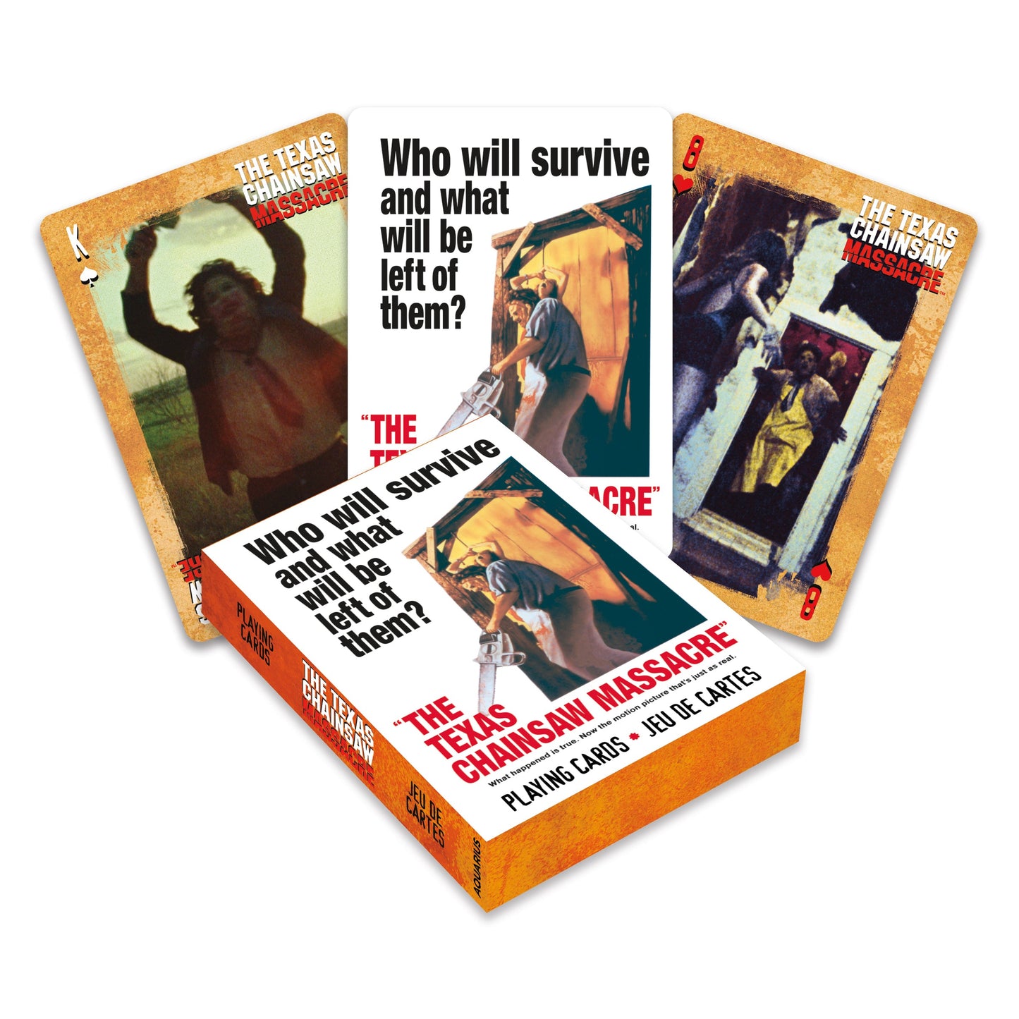 Texas Chainsaw Massacre Playing Cards