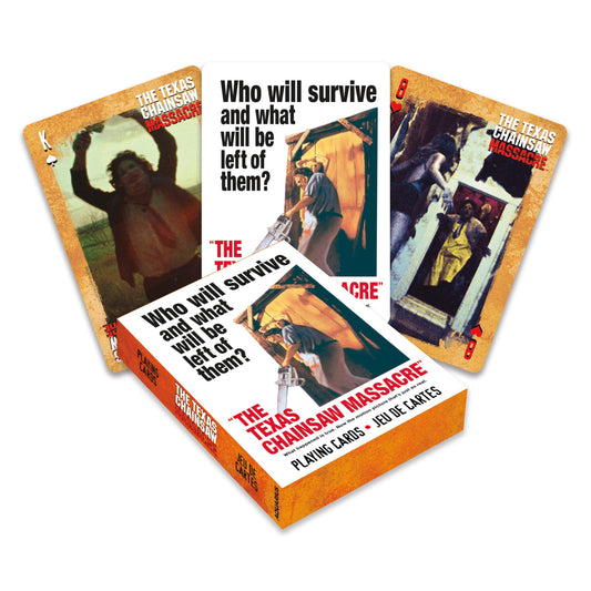 Texas Chainsaw Massacre Playing Cards