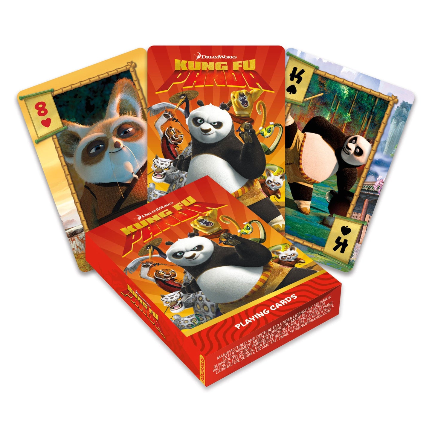 Aquarius - Kung Fu Panda Playing Cards