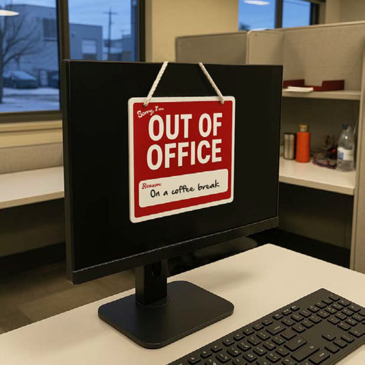 Bubblegum Stuff - Out of Office Sign
