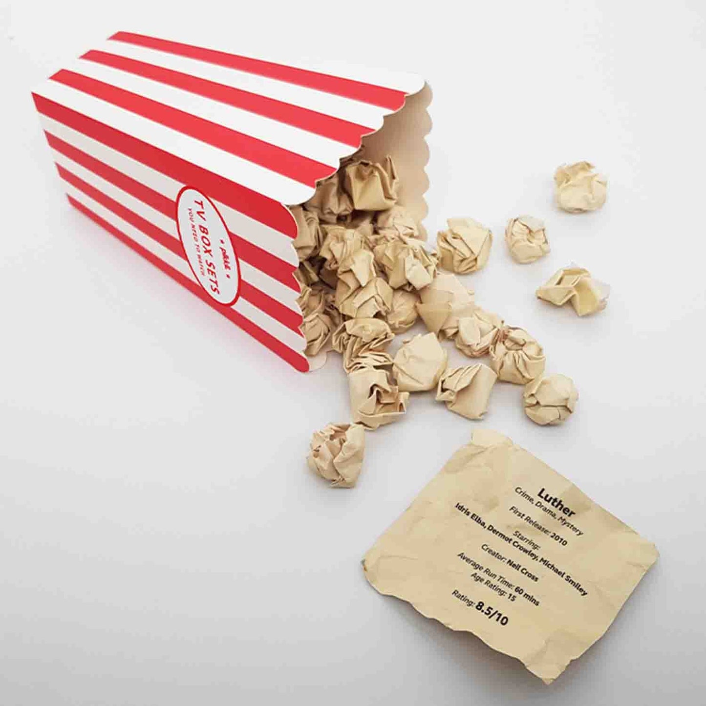TV Box Set Popcorn Bucket List - 100 Box Sets