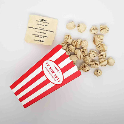 TV Box Set Popcorn Bucket List - 100 Box Sets