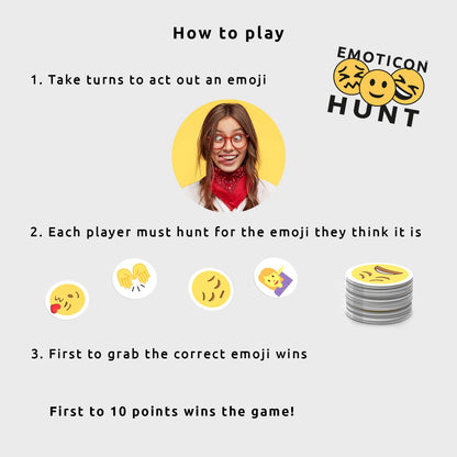 Emoticon Hunt Game