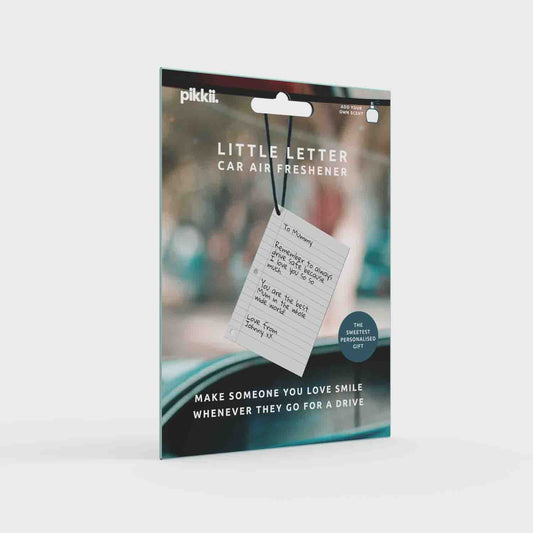 Little Letter Car Air Freshener