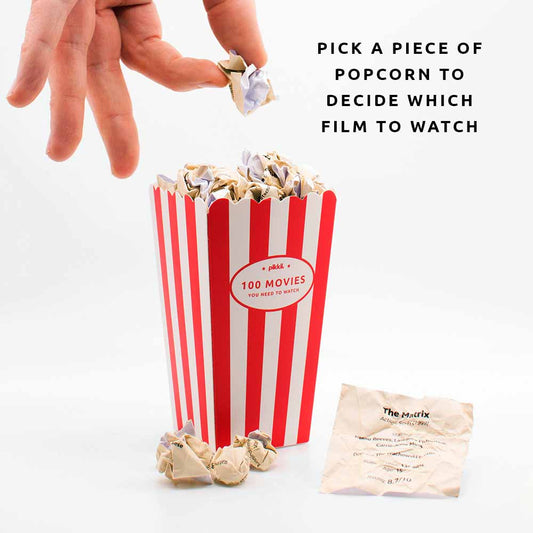 Movie Popcorn Bucket List - 100 Movies