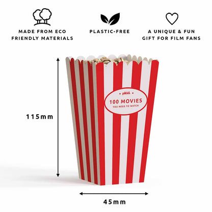 Movie Popcorn Bucket List - 100 Movies