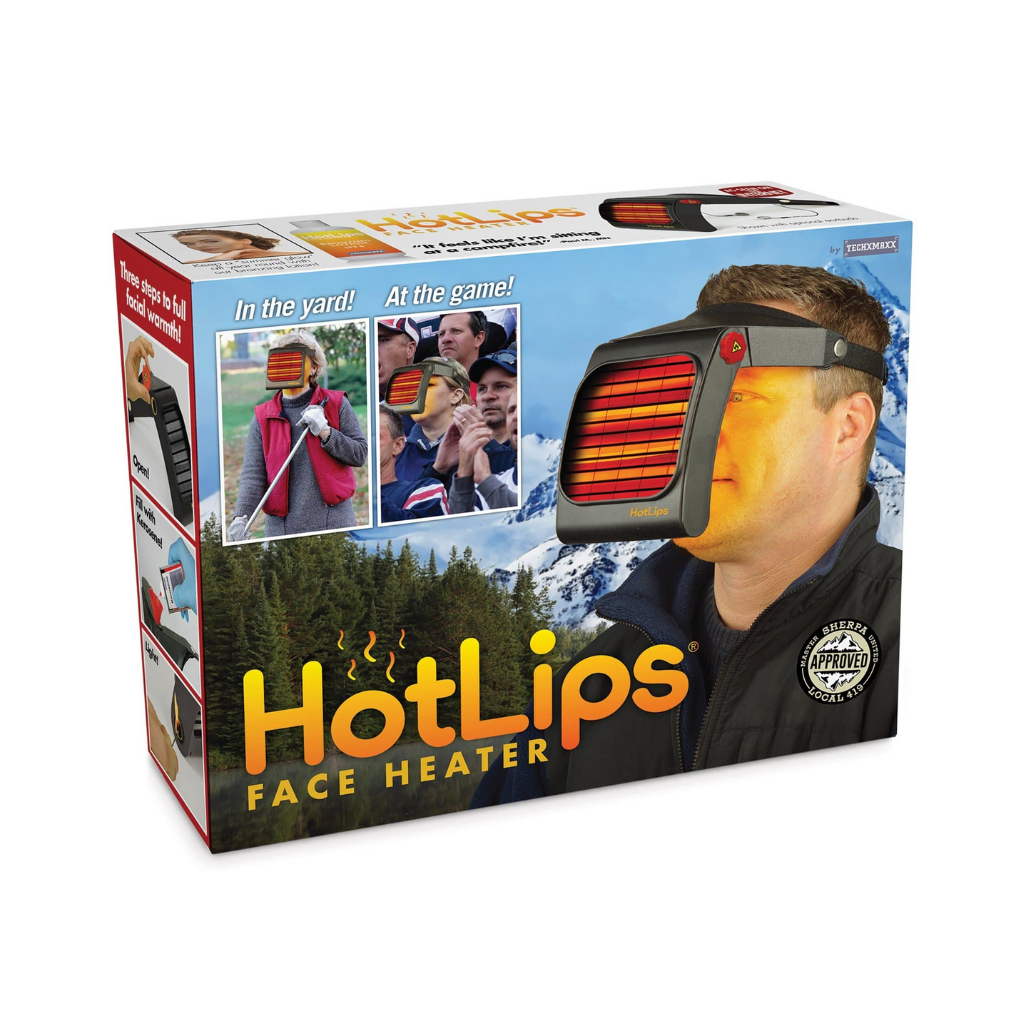 PRANK-O Prank Gift Box - Hot Lips Face Heater