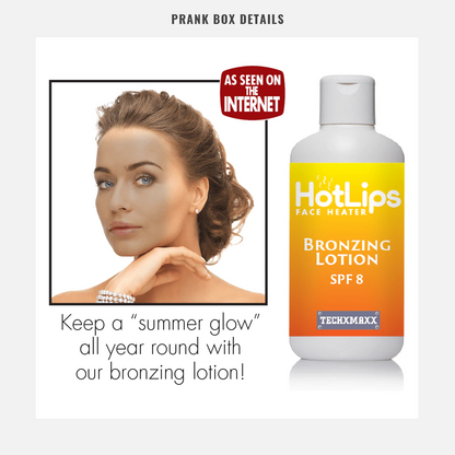 PRANK-O Prank Gift Box - Hot Lips Face Heater