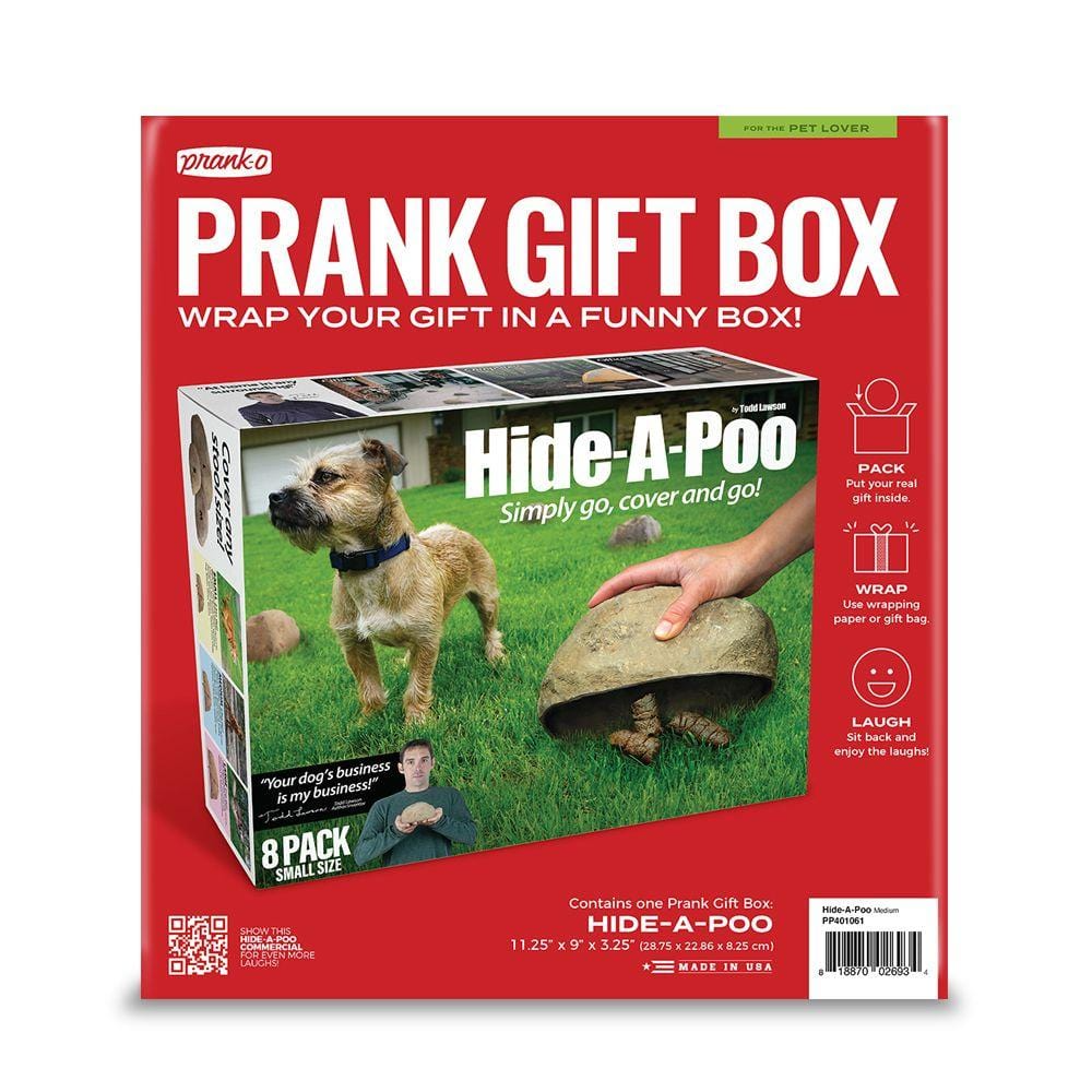 PRANK-O Prank Gift Box - Hide-A-Poo