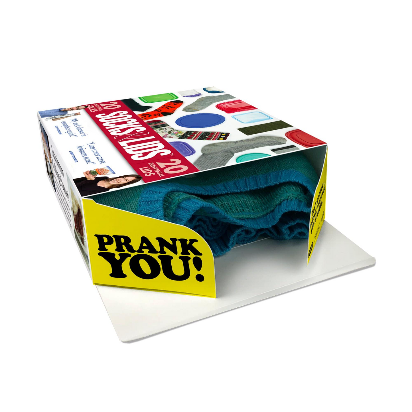 PRANK-O Prank Gift Box - Socks & Lids