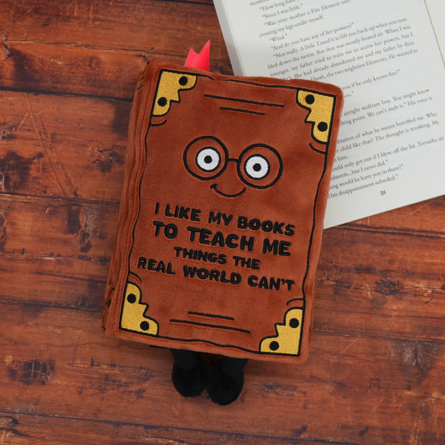Punchkins - Never Stop Learning - Plush Book